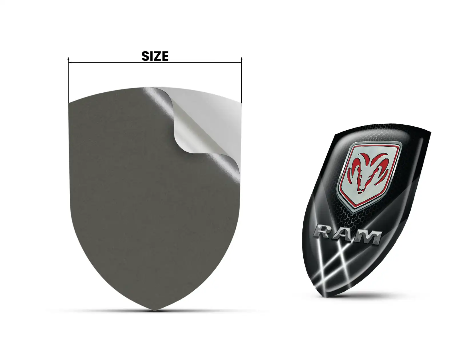 Dodge Badge Auto Personalizzati Max Durevoli Chic Design
